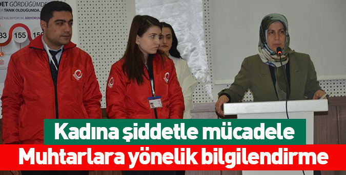 Kadına şiddetle mücadele