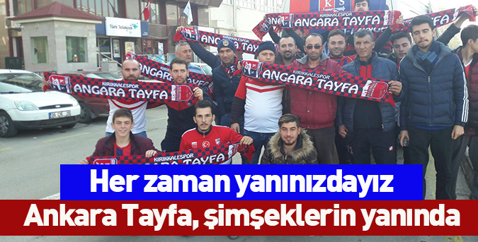 Ankara Tayfa, şimşeklerin yanında