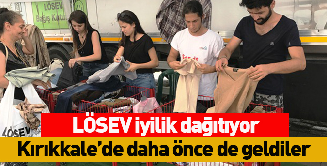 LÖSEV iyilik dağıtıyor