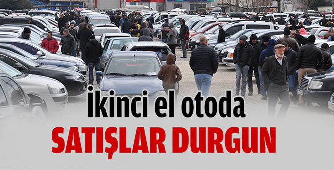 İkinci el oto satışına kış darbesi