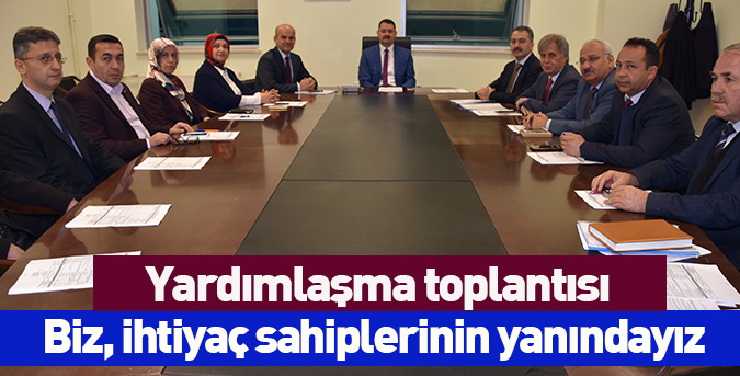 İhtiyaç sahiplerinin yanındayız