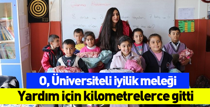 Üniversiteli iyilik meleği