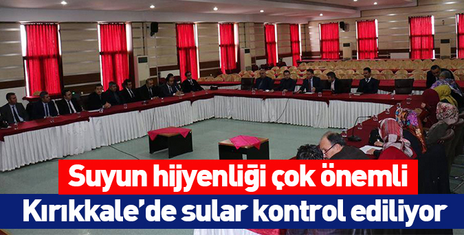 Sular kontrol ediliyor