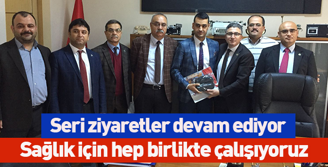 Sağlık için birlikte çalışıyoruz