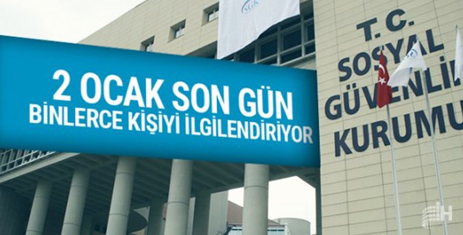 Son gün bugün!