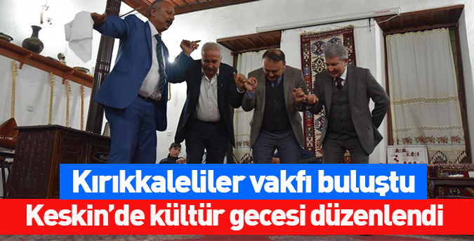 Keskin’de kültür gecesi