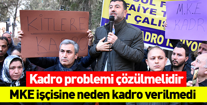 Kadro problemi çözülmelidir