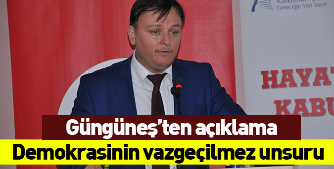 Demokrasinin vazgeçilmez unsuru