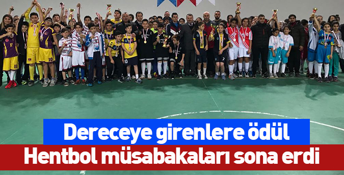 Hentbol müsabakaları sona erdi