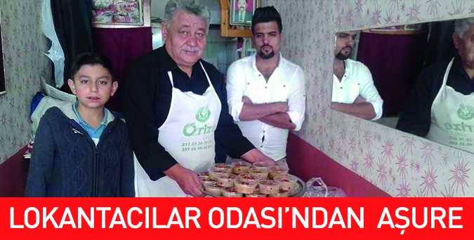 Lokantacılar Odası’ndan aşure