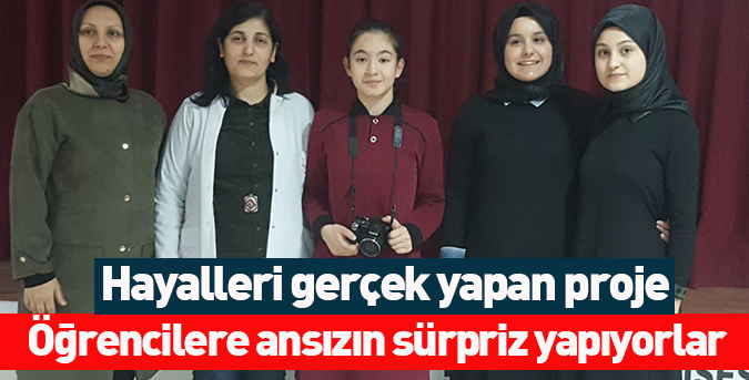 Hayalleri gerçek yapan proje