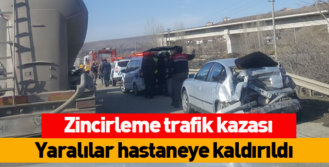 Zincirleme trafik kazası