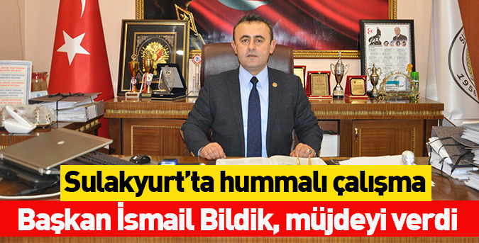 Sulakyurt’ta hummalı çalışma