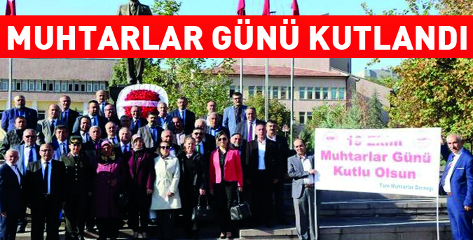 Muhtarlar Günü kutlandı