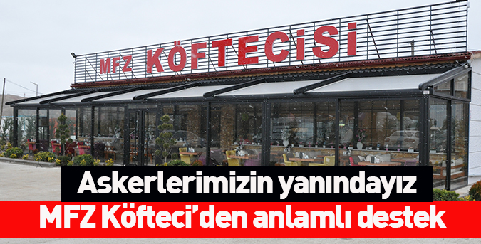 MFZ Köfteci’den anlamlı destek