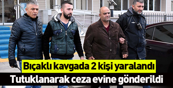 Bıçaklı kavgada 2 kişi yaralandı