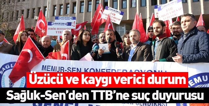 Sağlık-Sen’den TTB’ne suç duyurusu