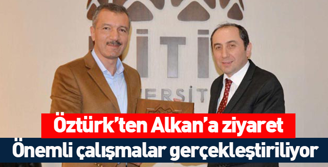 Öztürk’ten Alkan’a ziyaret