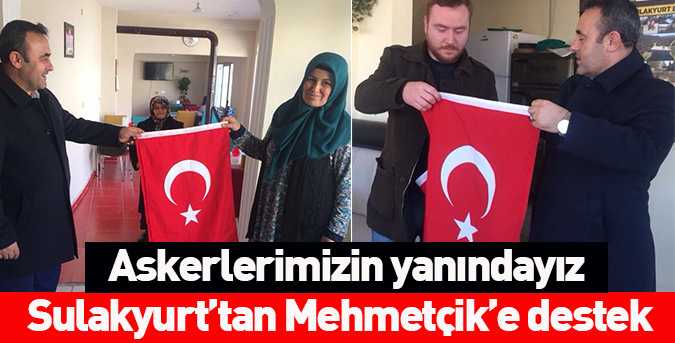 Sulakyurt’tan Mehmetçik’e destek