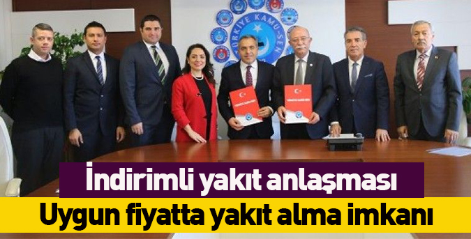 İndirimli yakıt anlaşması