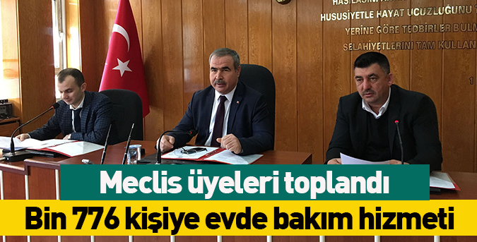 Bin 776 kişiye evde bakım hizmeti