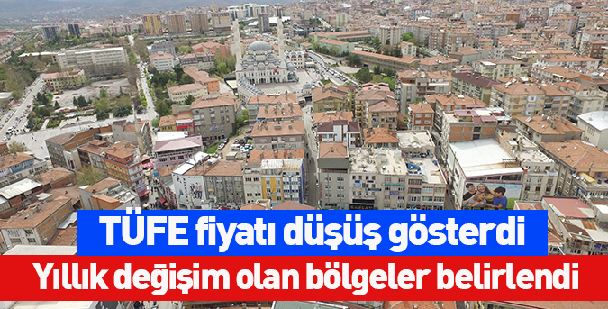 TÜFE, düşüş gösterdi