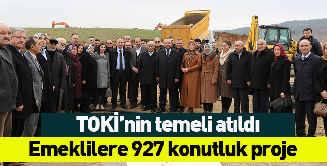 TOKİ’nin temeli atıldı