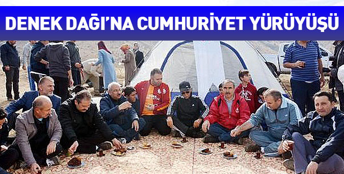 Denek Dağı’na Cumhuriyet Yürüyüşü