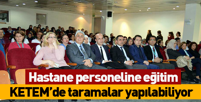 Hastane personeline eğitim