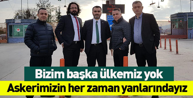 Bizim başka ülkemiz yok