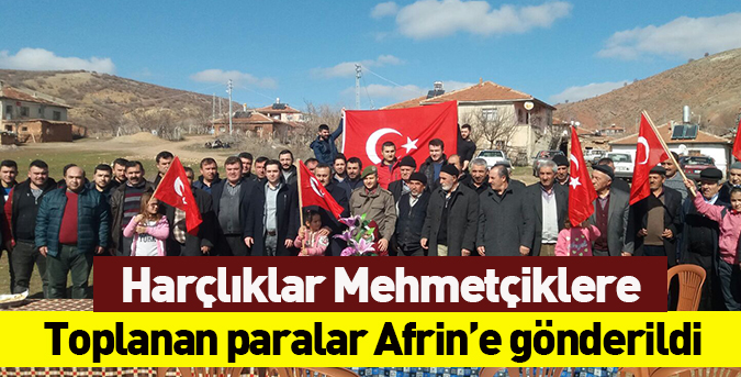 Harçlıklar Mehmetçiklere