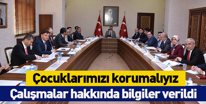 Çocuklarımızı korumalıyız