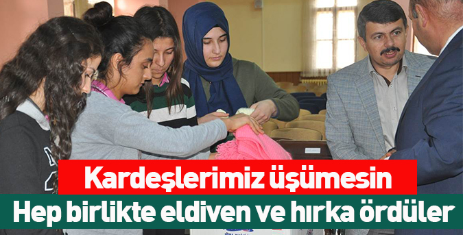 Kardeşim üşümesin