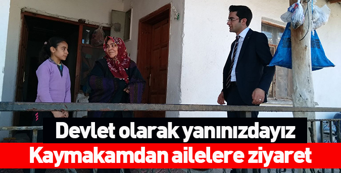 Devlet olarak yanınızdayız