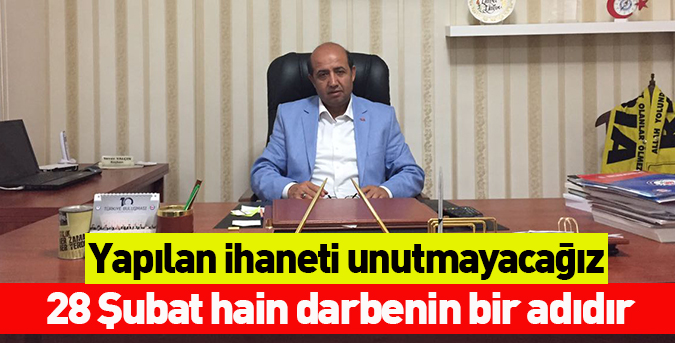 Yapılan ihaneti unutmayacağız!