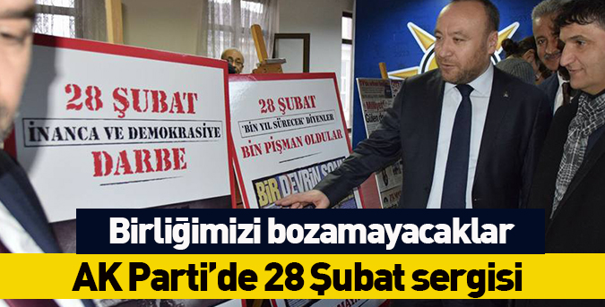 Birliğimizi bozamayacaklar