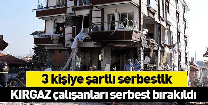 3 kişiye şartlı serbestlik