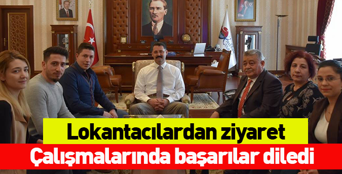 Lokantacılardan ziyaret