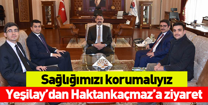 Yeşilay’dan Haktankaçmaz’a ziyaret