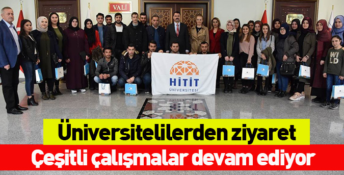 Üniversitelilerden ziyaret