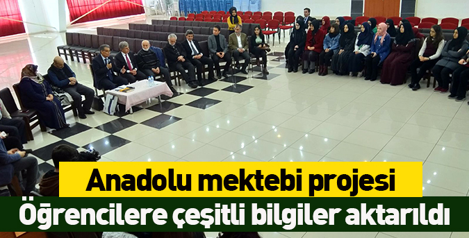 Anadolu mektebi projesi