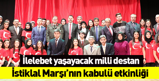 İlelebet yaşayacak milli destan