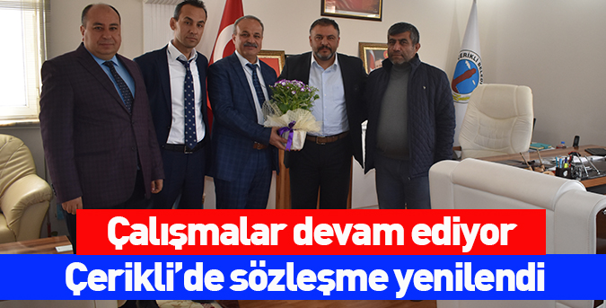 Sözleşme yenilendi