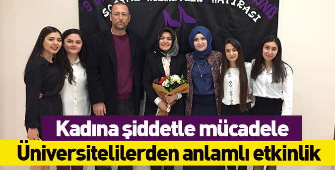 Kadına şiddetle mücadele