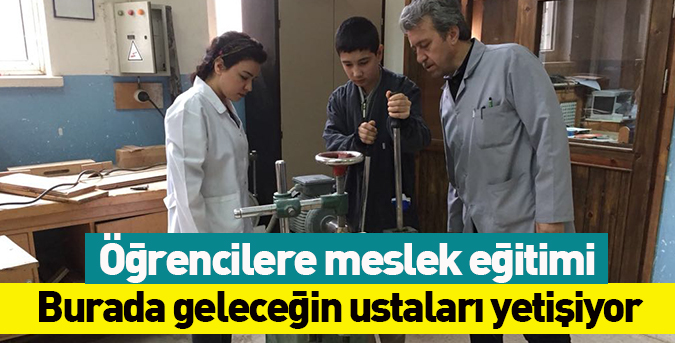 Öğrencilere meslek eğitimi