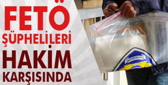 15 sanık hakim karşısında