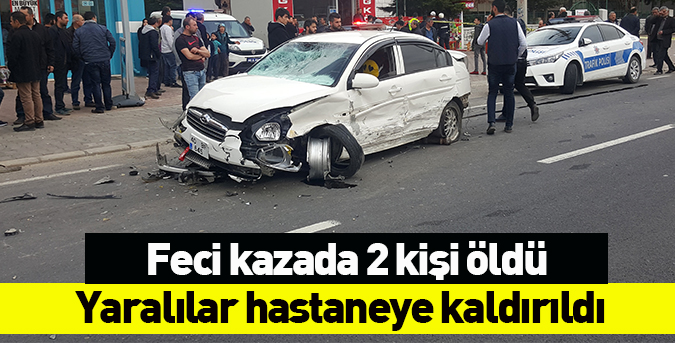 Feci kazada 2 kişi öldü