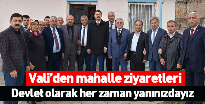 Devlet olarak her zaman yanınızdayız