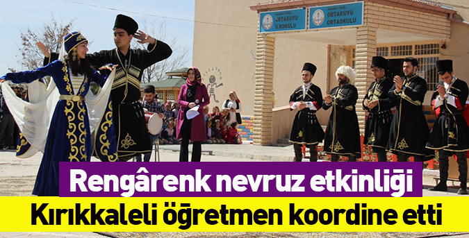 Rengârenk nevruz etkinliği