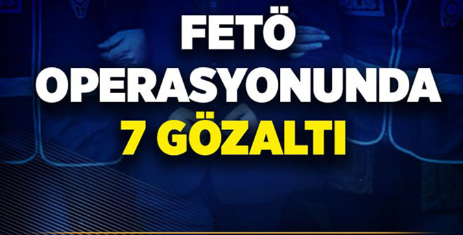 Eş zamanlı FETÖ operasyonu